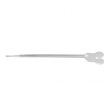 Brodie Butterfly Probe / Grooved Director Stainless Steel, 20 cm - 8" Tip Diameter 3.5 mm Ø